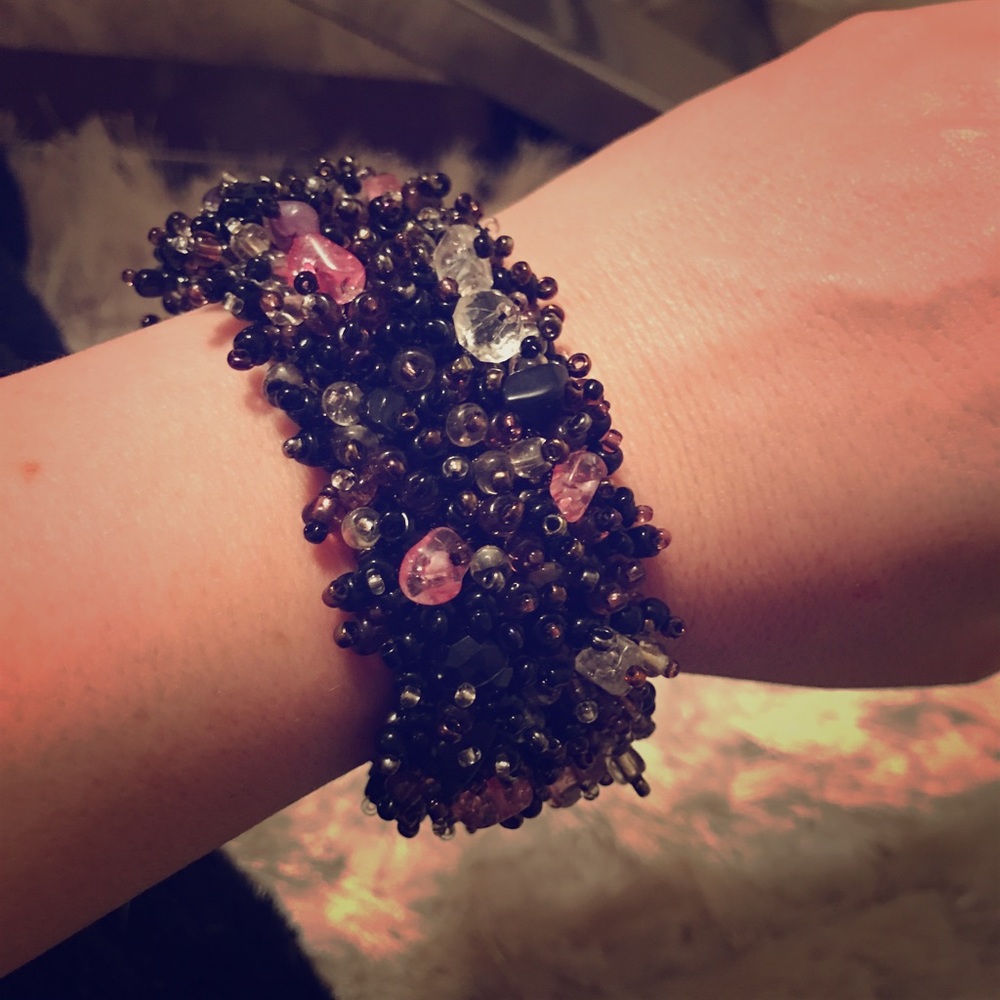 Handmade beaded bracelet